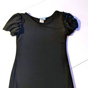 Cheryl Creations Straight line Black Kids Formal Dress